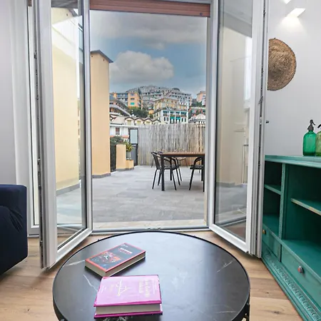 Blue - Bilocale Con Grande Terrazza Apartamento Rapallo